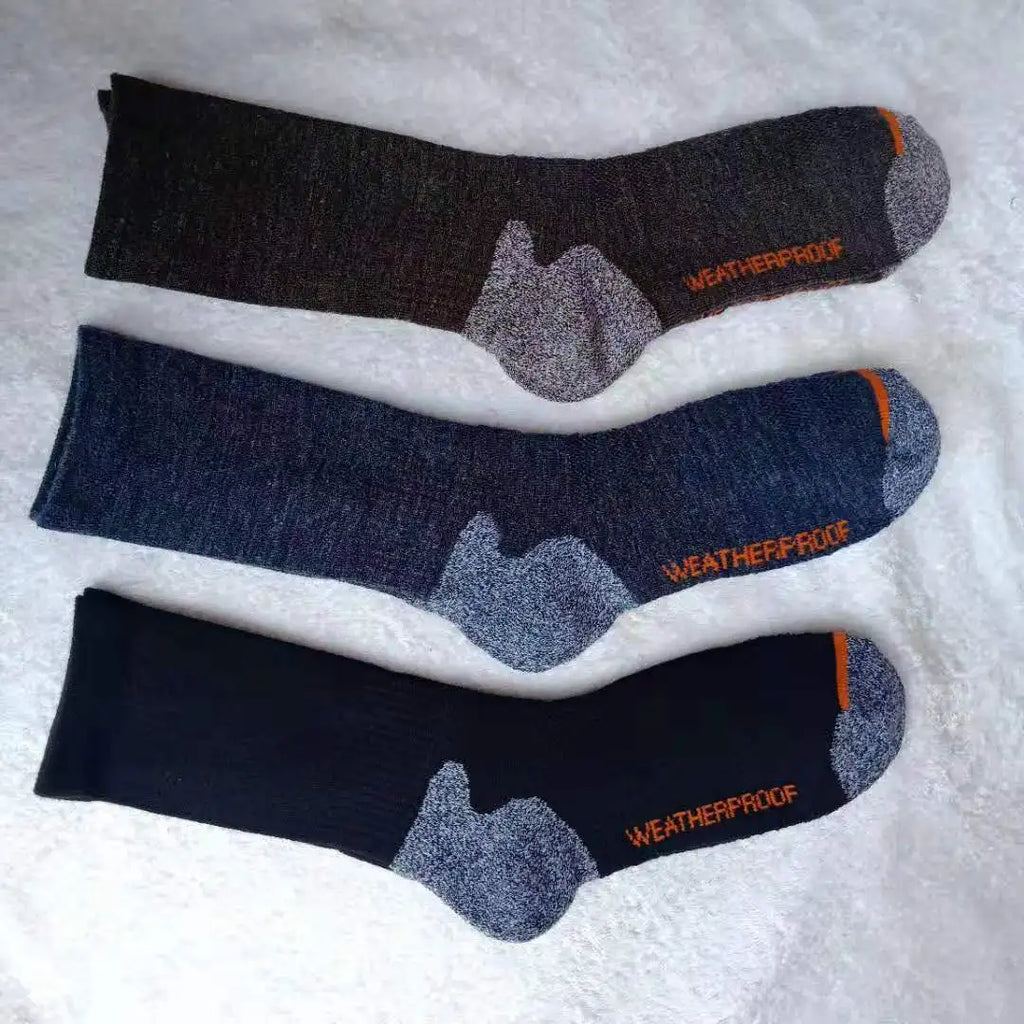 Men's Winter Hiking Socks, 3 Pairs
