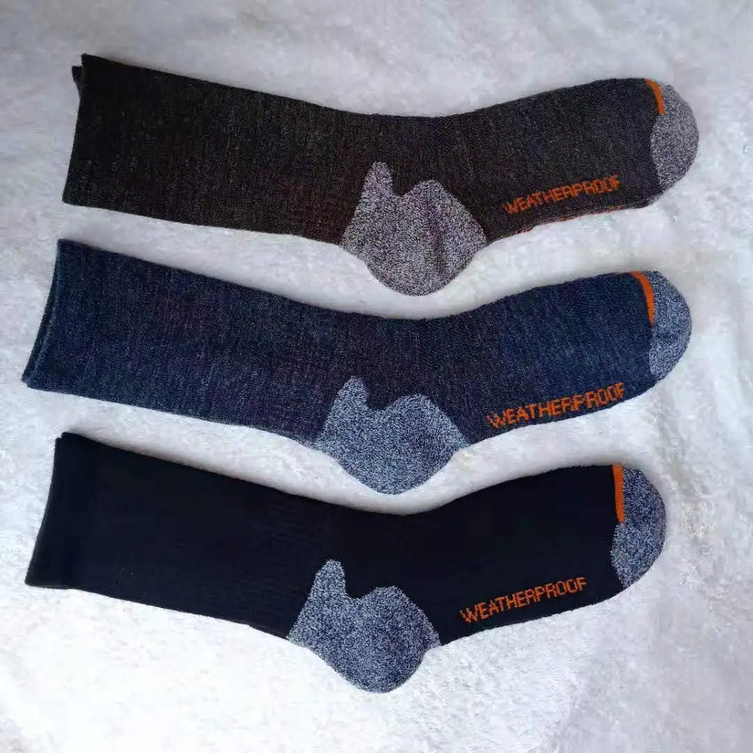 Men's Winter Hiking Socks, 3 Pairs