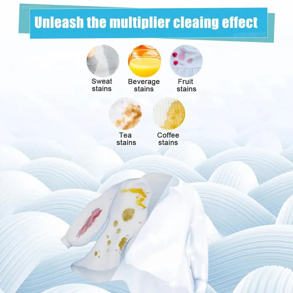 Laundry Anywhere, Anytime — Portable Concentrated Laundry Tablets | 30/60/90/120 Count, Pink & White, Travel-Ready, Long-Lasting Scent