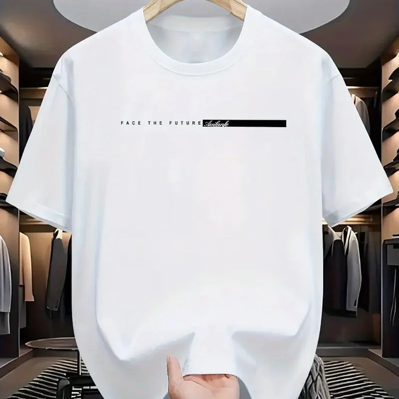 Unisex 100% Cotton Loose Round Neck T-Shirt — Everyday Essential Tee