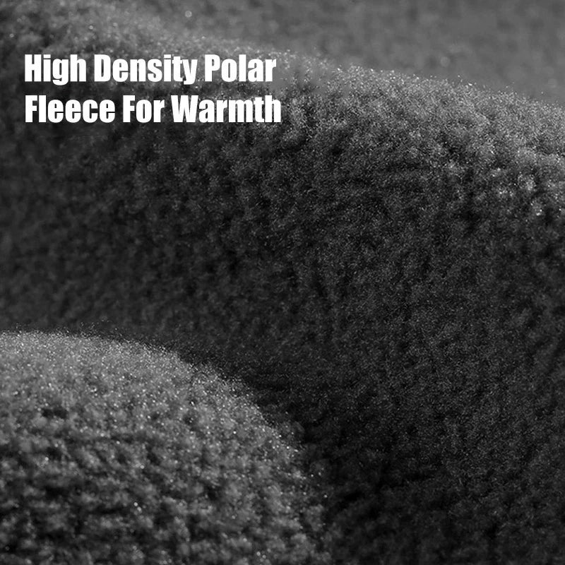 Camouflage Polar Fleece Full Face Cycling Balaclava — Windproof Winter Mask