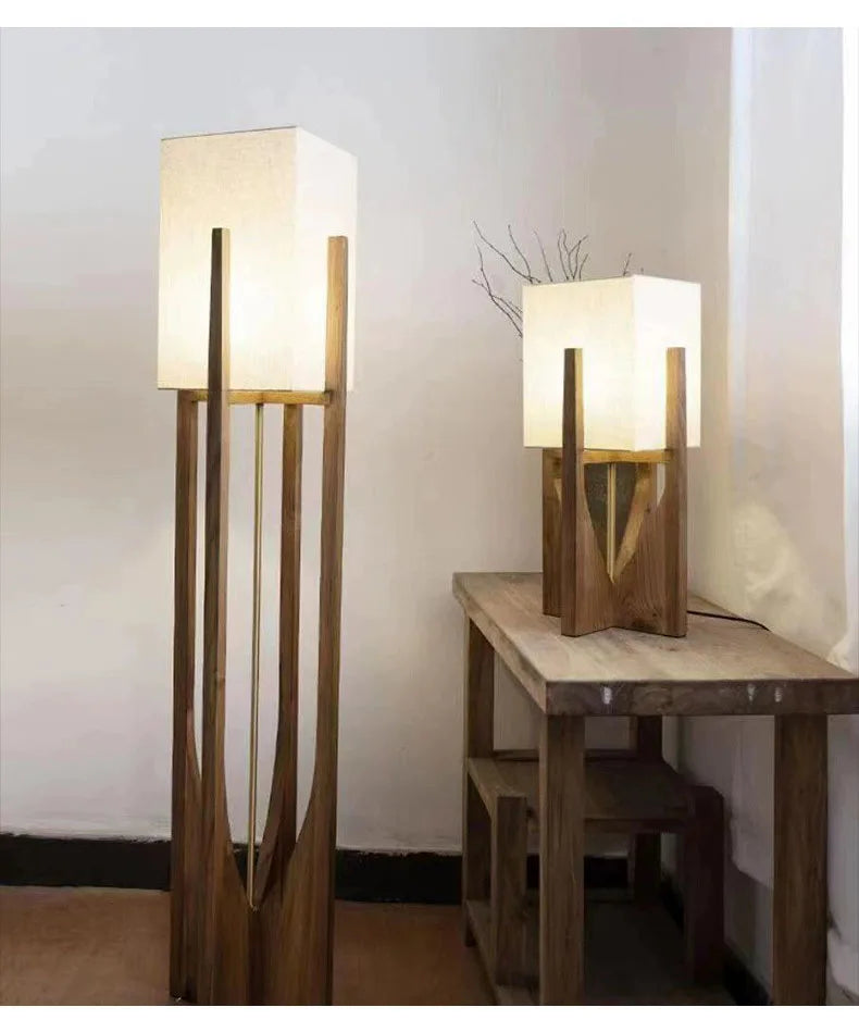Wooden Lamp – 53, 82 & 145 cm Designs