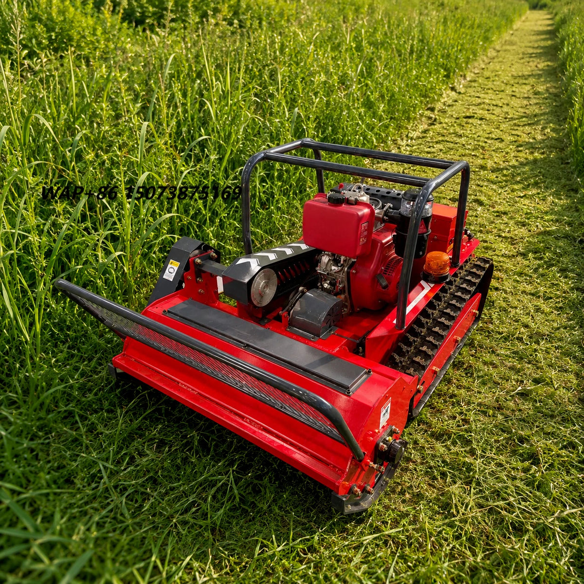 Self-Propelled Flail Mower – Heavy Duty Grass & Vegetation Shredder