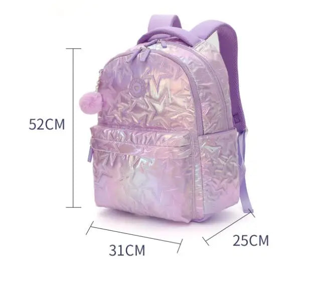 Teen School Backpack – Girls Oxford Book Bag