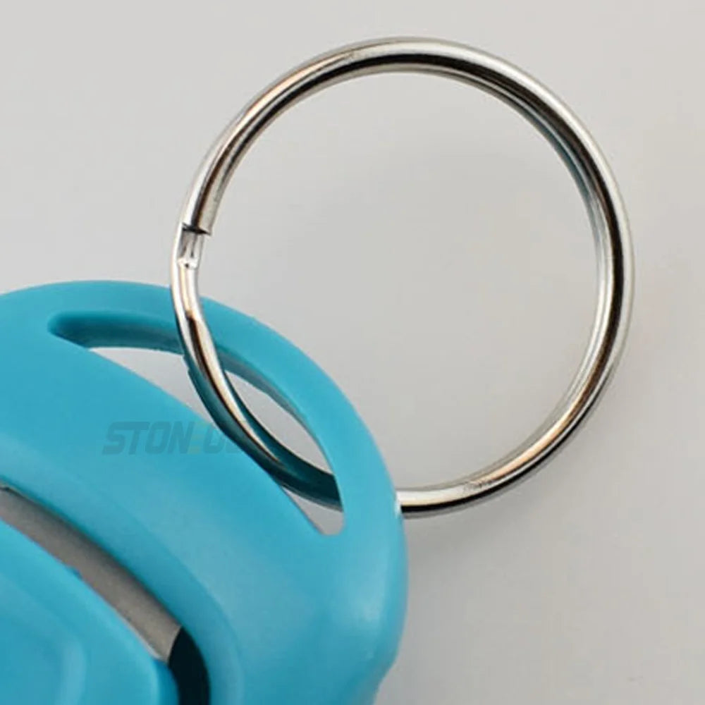 2-in-1 Dog Training Clicker & Whistle with Keyring