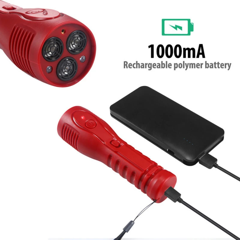 Rechargeable Ultrasonic Dog Repeller – Anti-Barking & Dog Protection Device
