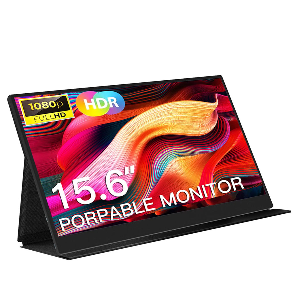 15.6-Inch Dual Screen Portable Monitor – Full HD IPS Touch
