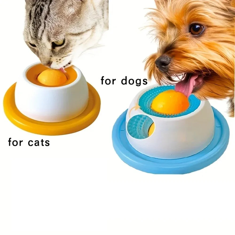 Interactive Lick Mat Slow Feeder for Dogs & Cats