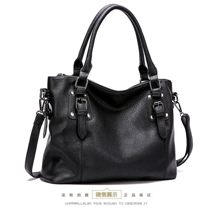 Vintage Patent Leather Pillow Shoulder Bag – Luxury Hobo Crossbody Handbag for Women