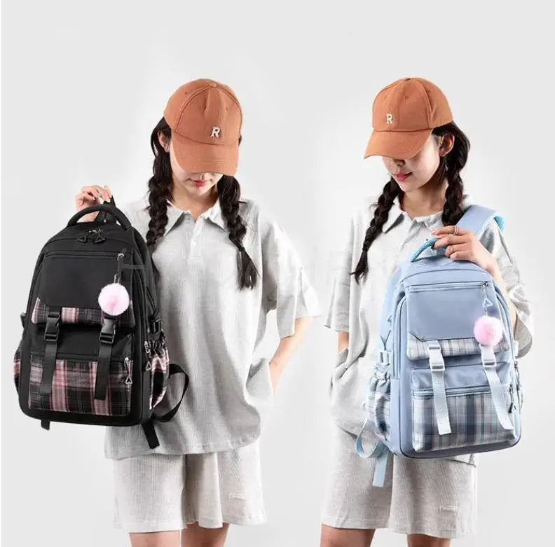 Capybara Print Women's Laptop Backpack – Large Capacity School Bag