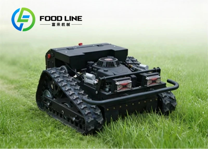 Remote Control 4WD Electric Lawn Mower — 500mm Cutting Width, 4-Cycle, for Golf Courses