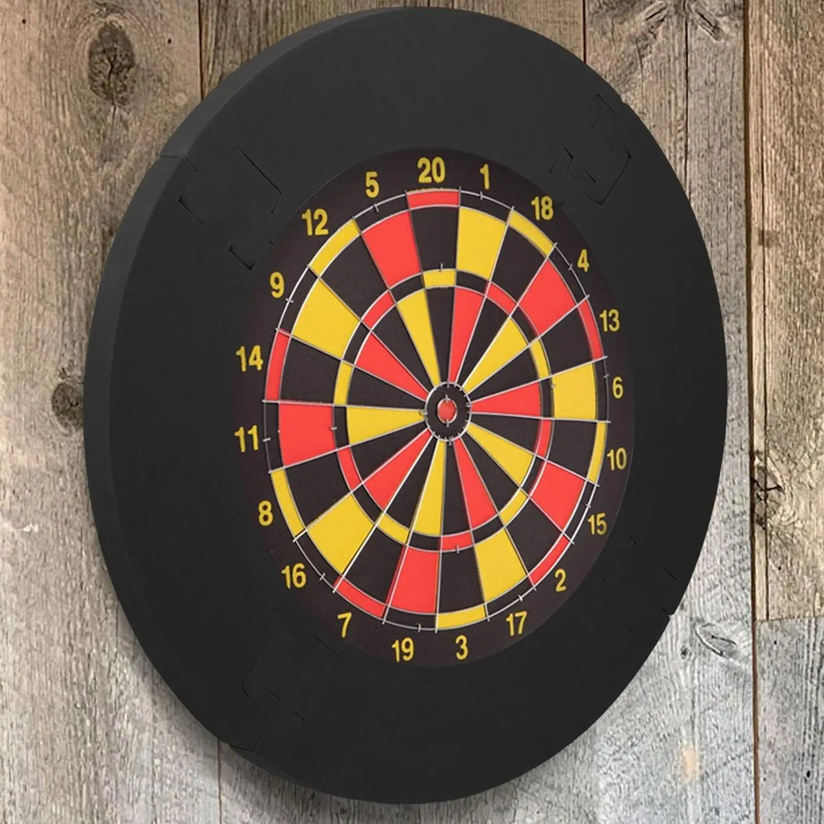 Dartboard Surround – 18-Inch Wall Protector, Noise Reduction Foam Ring for Steel Tip Darts, Game Room & Bar