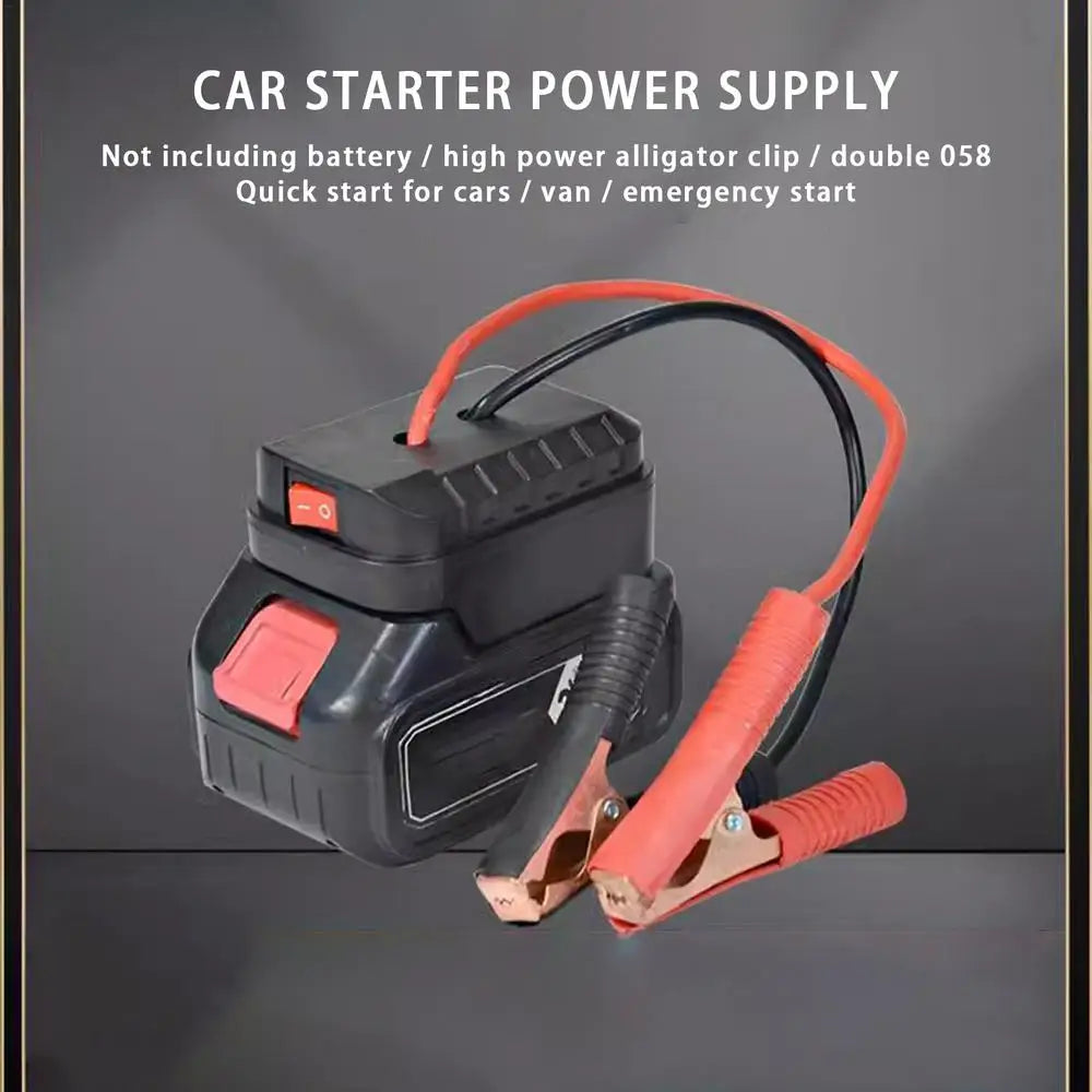Portable Car Battery Jump Starter – Compact Lithium Power Pack for Emergency Vehicle Starting