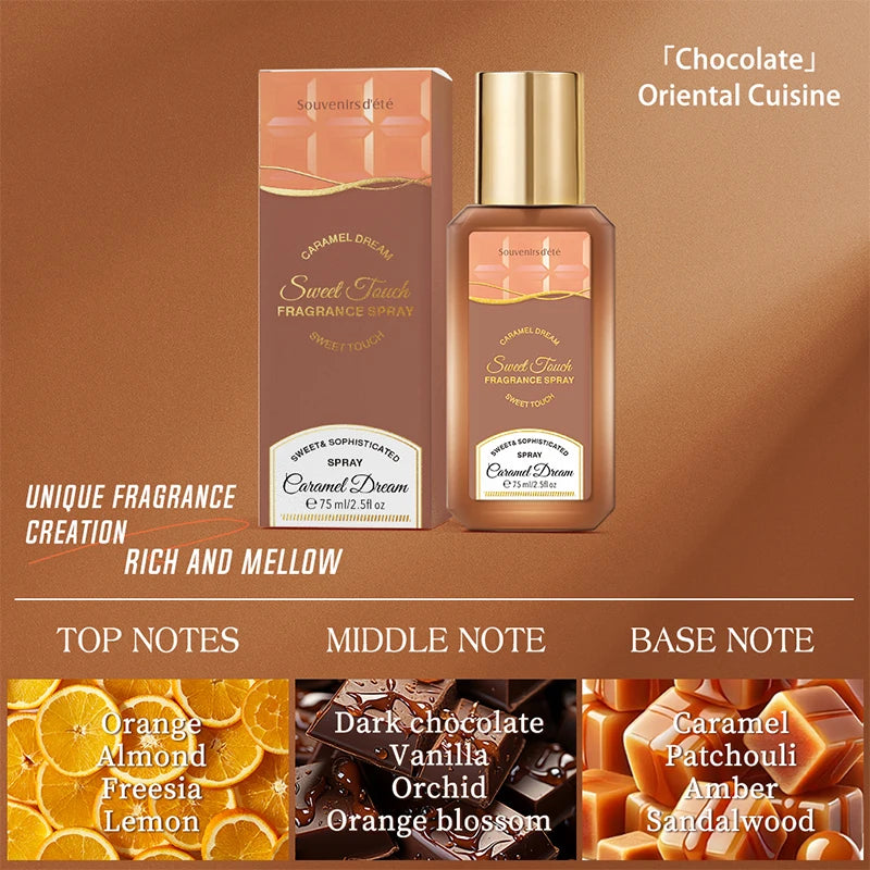 Caramel Gourmet EDT 75ml – Arabic Floral Chocolate Woody Fragrance
