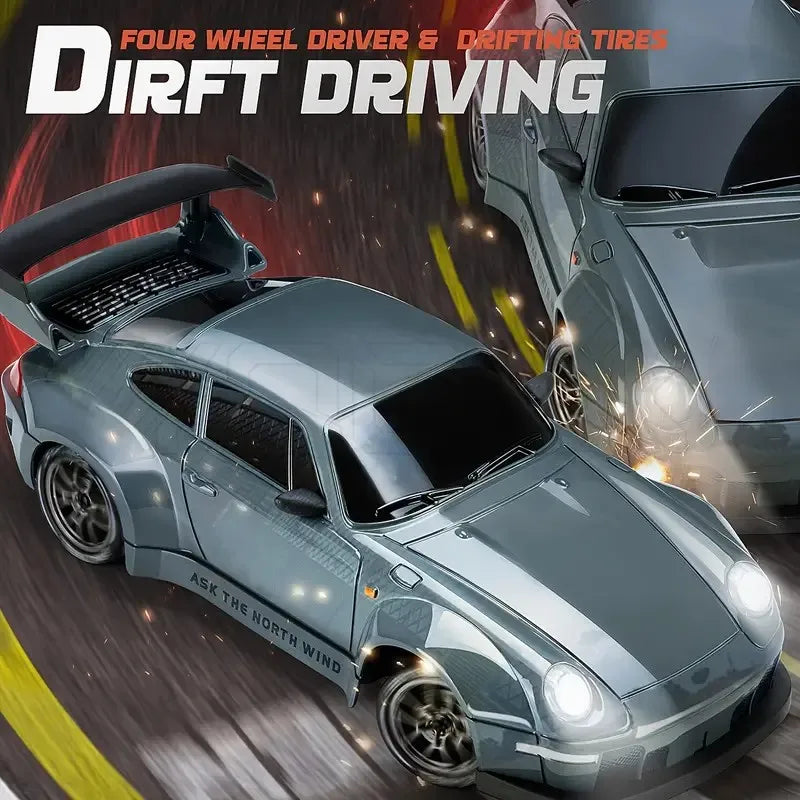 1:24 Scale 4WD RC Drift Car – High Speed Electric Racing Car for Kids & Adults