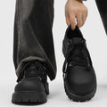 Men's Derby Workwear Leather Shoes — Thick Sole Lace-Up Casual Dress Shoes (Sizes 39-46)