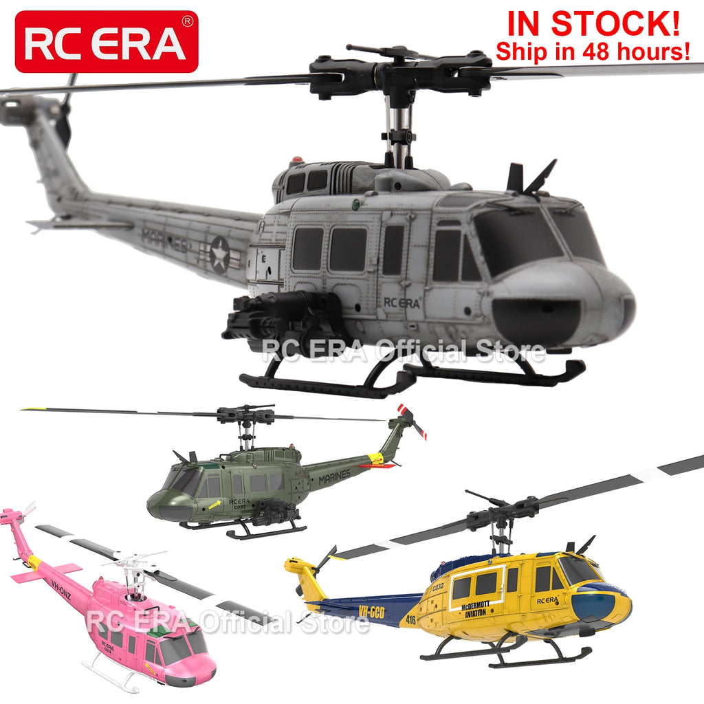 RC ERA C184 Mini MD500 Scale Micro RC Helicopter with Optical Flow Sensor – Adult & Beginner Hobby Toy