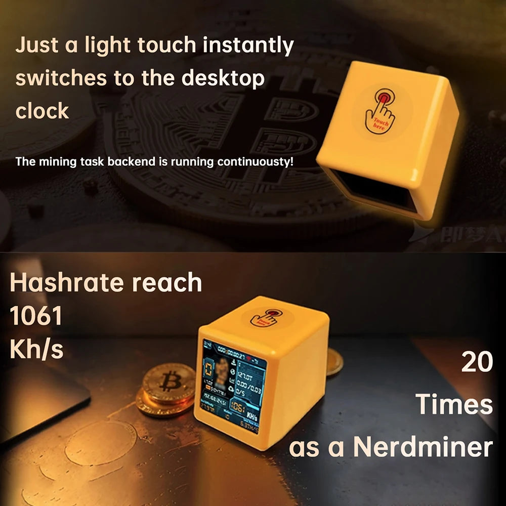 Bitcoin Miner BTC Lottery Kit — USB Solo Mining for Crypto Enthusiasts