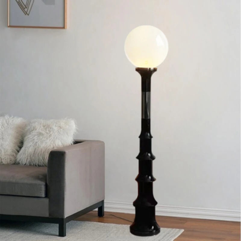 Colorful Floor Lamp – Memphis-Inspired Globe Design