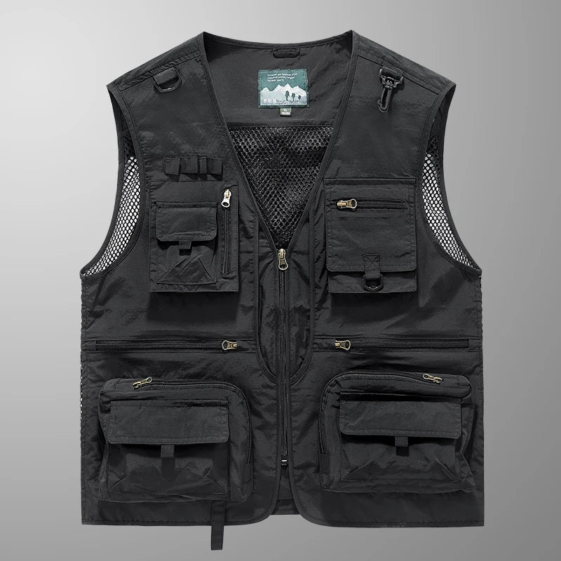 Men's Fashion Vest — Sleeveless Layering Piece for Casual & Streetwear