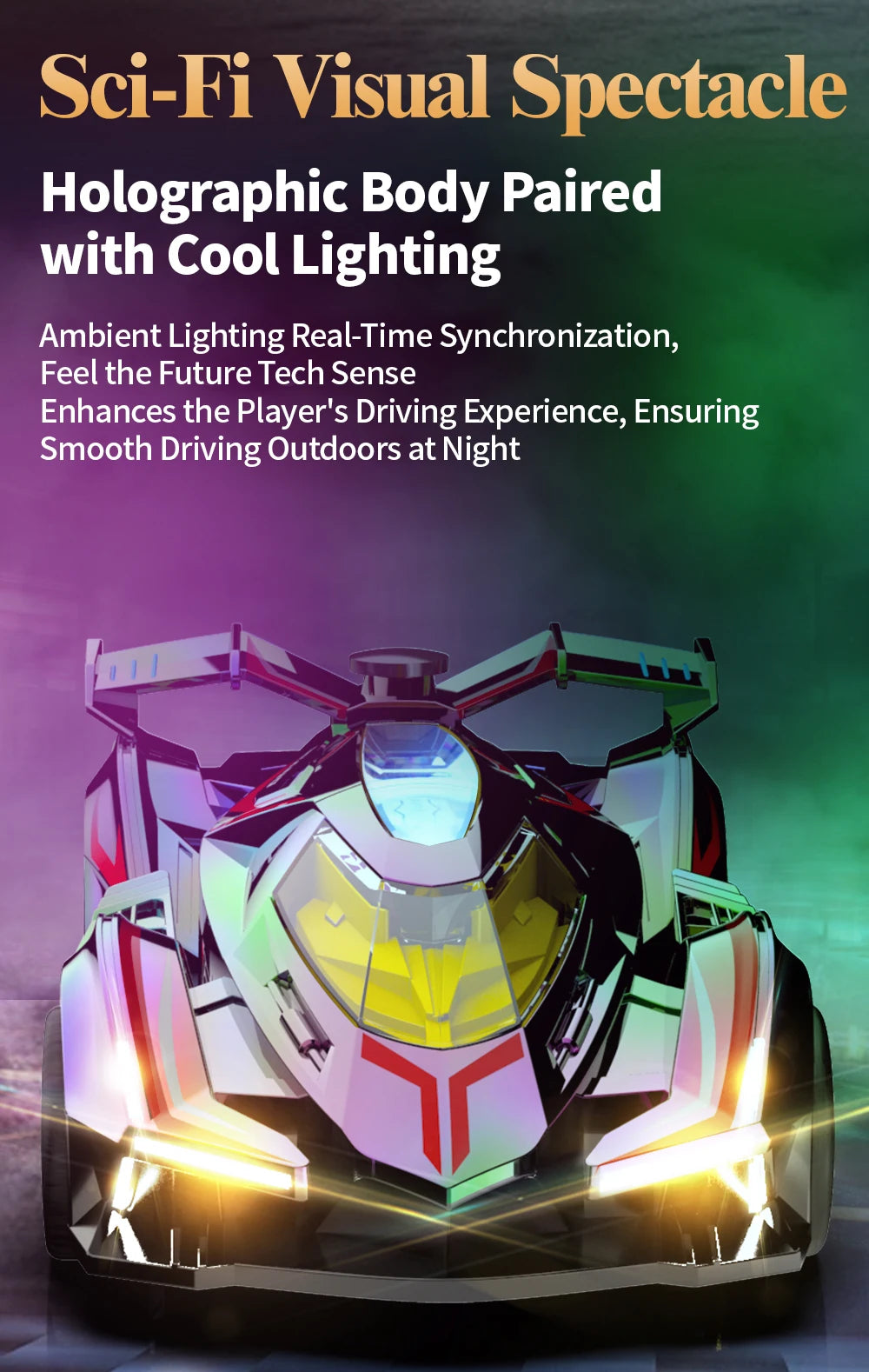 4CH High Speed RC Drift Racing Sports Car – Electric Remote Control Toy Vehicle for Boys & Kids