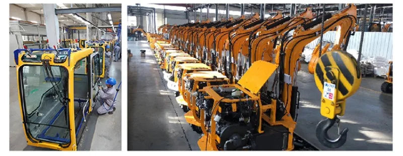 1.2 Ton Mini Digger – Compact Excavator for Construction & Engineering