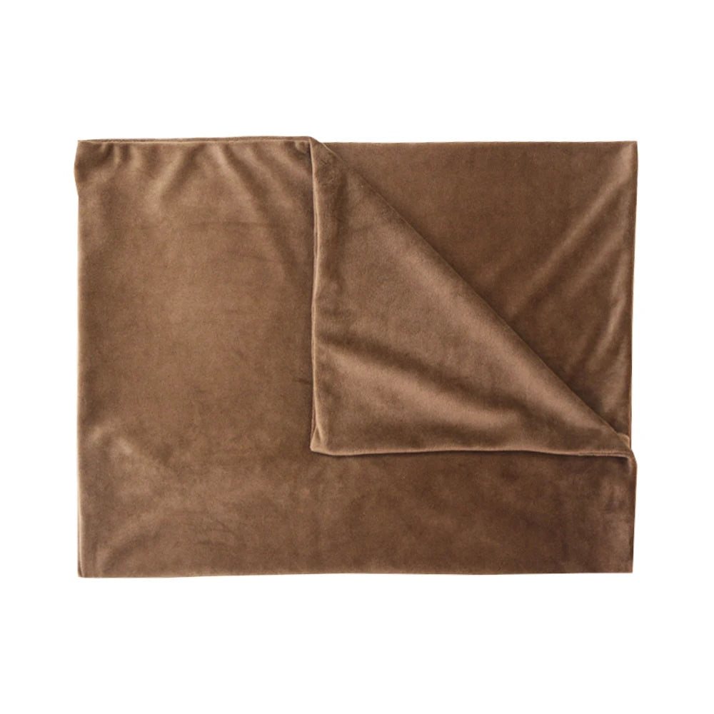 Super Soft Plush Body Pillow Cover – Nordic Solid Color, Multiple Sizes, Hidden Zipper