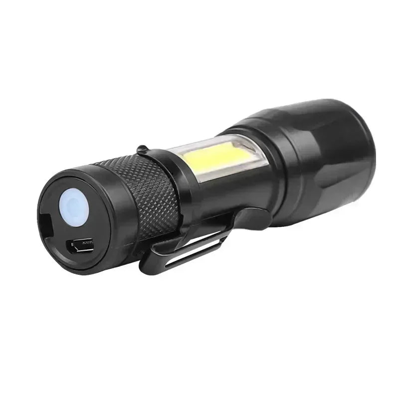 100000LM Super Bright Rechargeable LED Flashlight – Long Range Waterproof Camping Torch