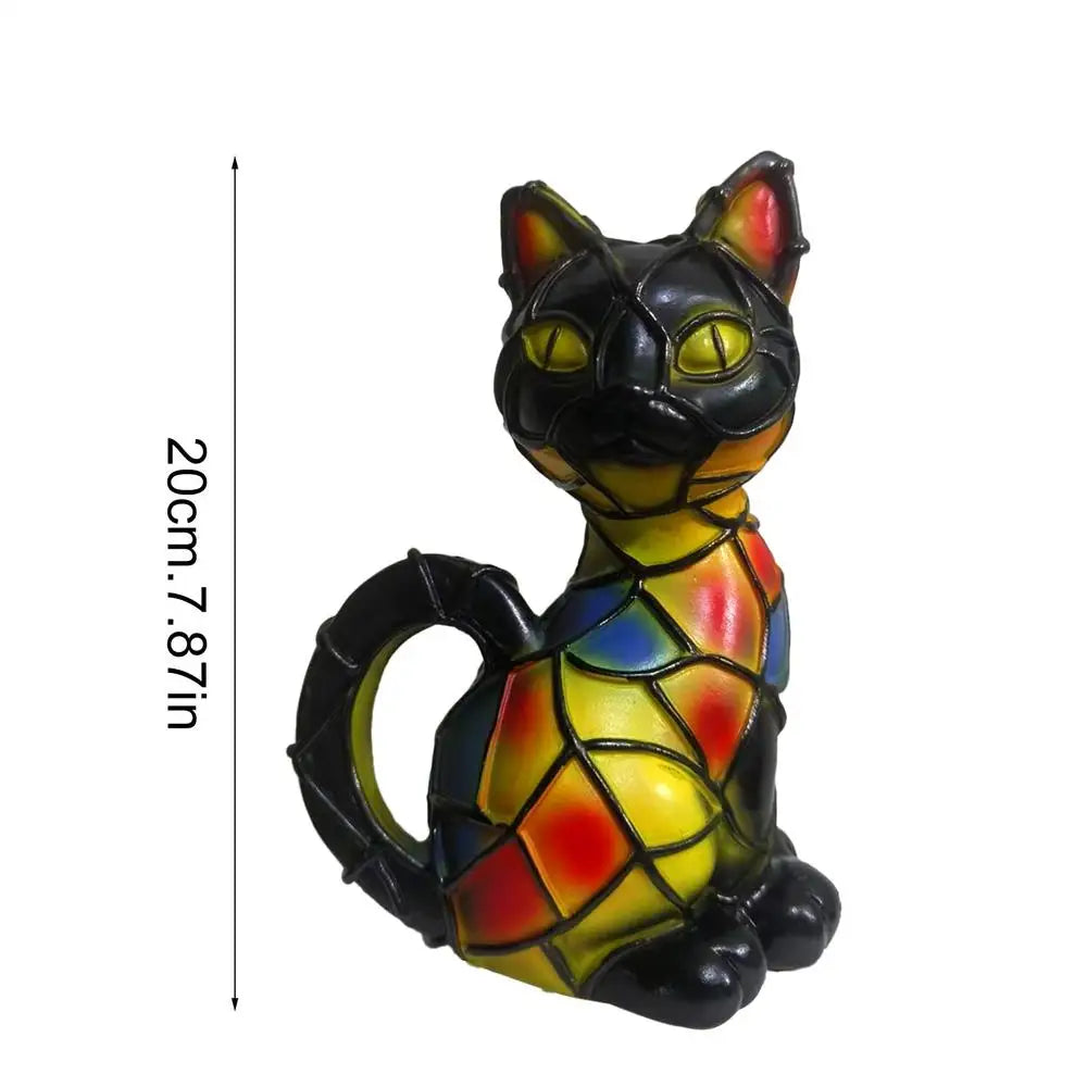 Animal Table Lamp – Colorful Resin Accent