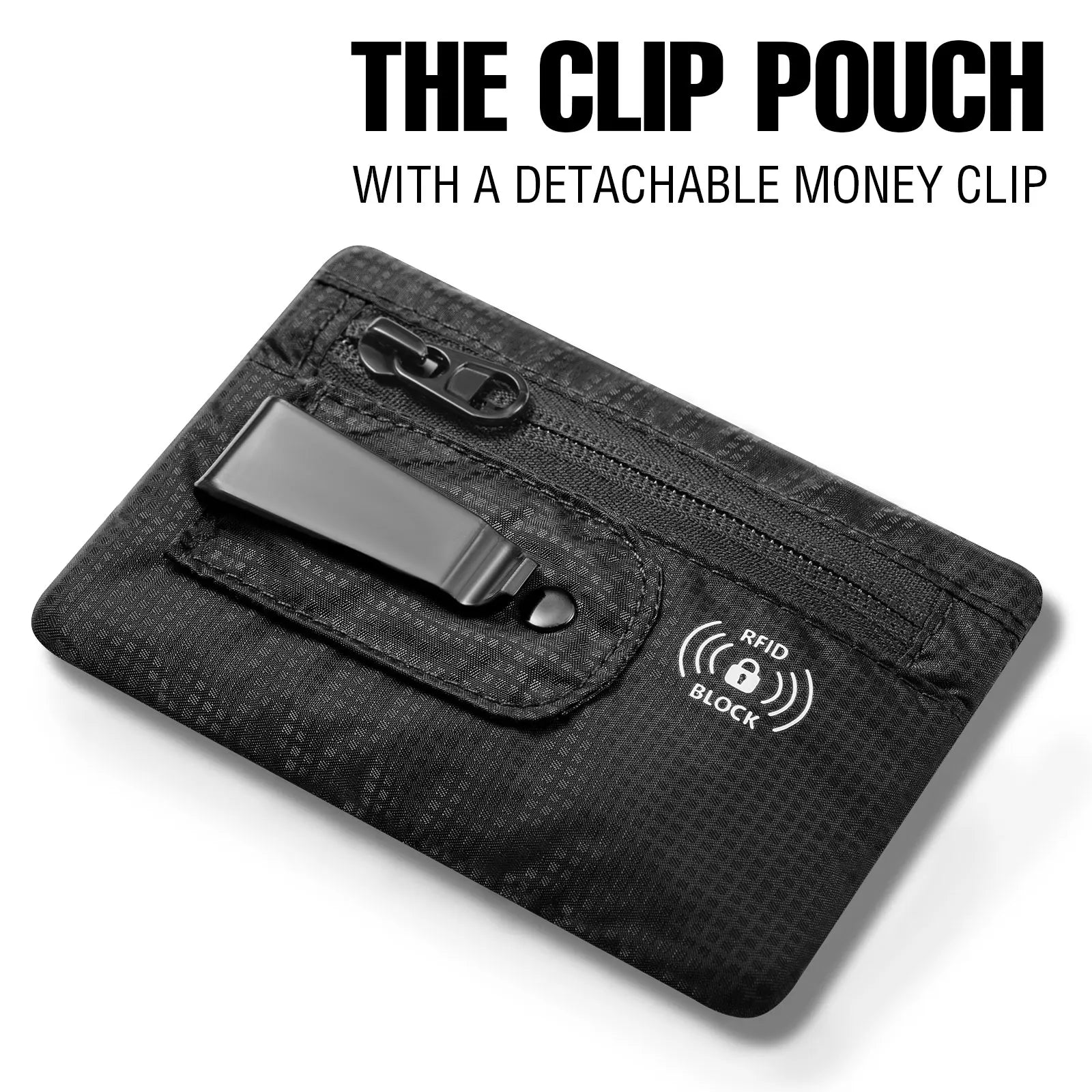 RFID Blocking Hidden Money Belt – Large Travel Pouch for Cards, Cash & Passport
