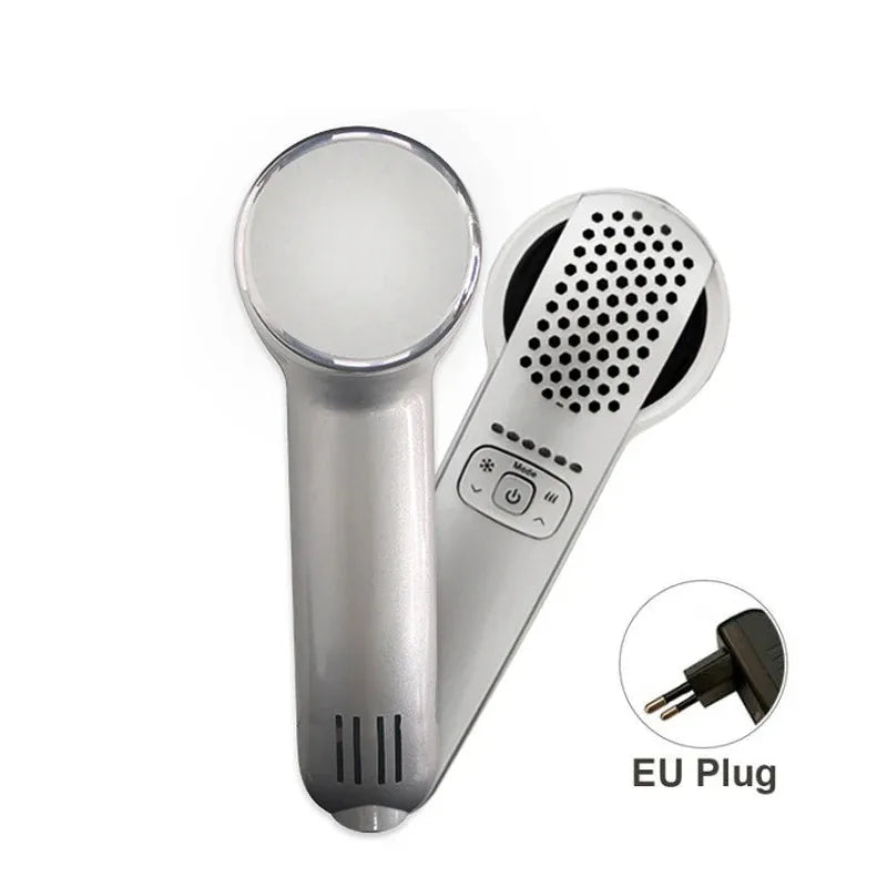 Hot & Cold Facial Hammer Skin Rejuvenation Device – Pore Tightening, Lifting & Anti-Aging Face Massager
