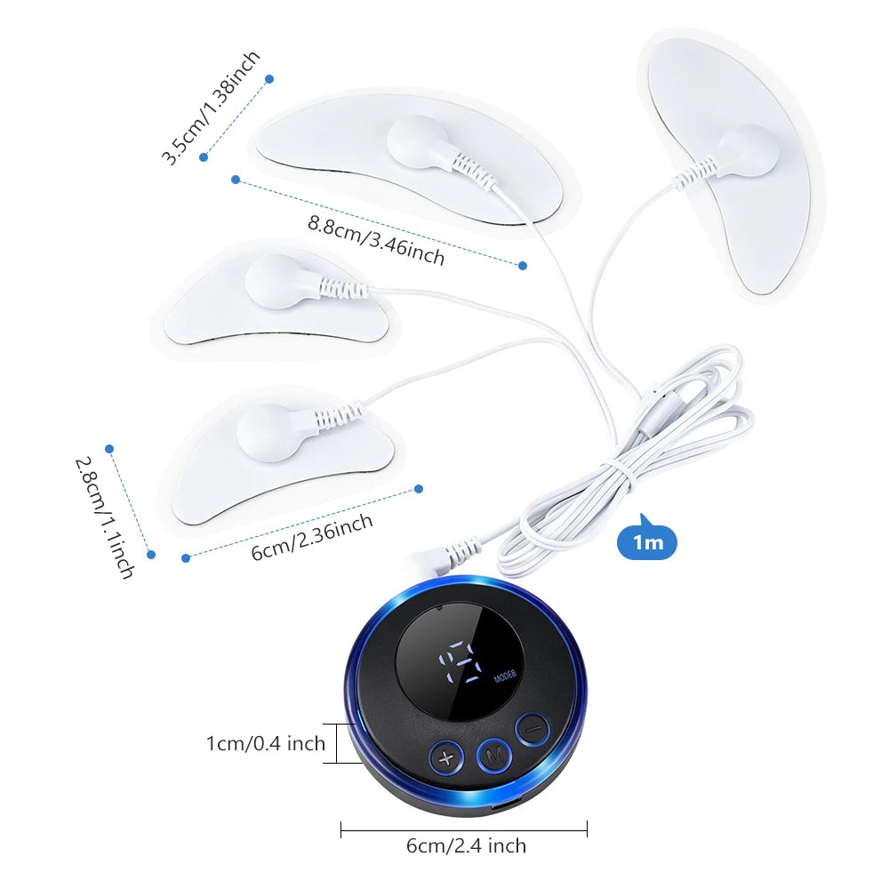 V-Line Face Lifting Massager – 8 Modes 19 Levels EMS Jawline Contouring & Skin Refining Device for Women