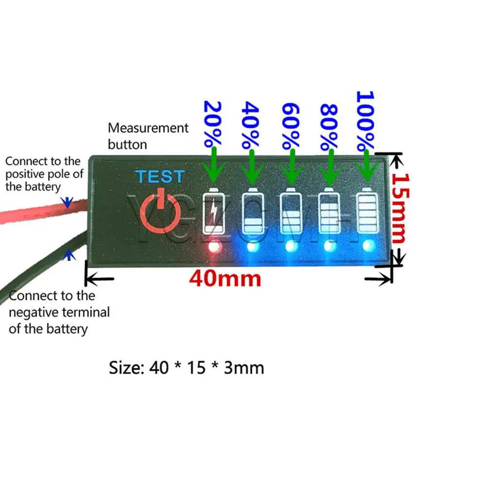 Lithium Battery Capacity Indicator – 1S–7S 18650 LiPo Li-ion Capacity Board & Charging Tester (3.7V–29.4V)