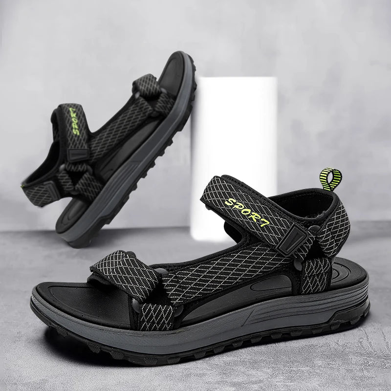 Men's Lightweight Casual Beach Sandals – Comfortable Outdoor Holiday Sandals