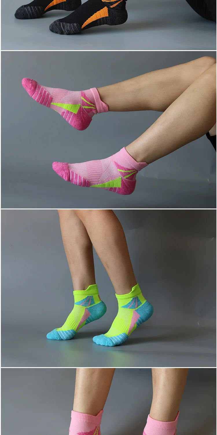 Women's Sports Socks – Breathable Cotton-Nylon Knit