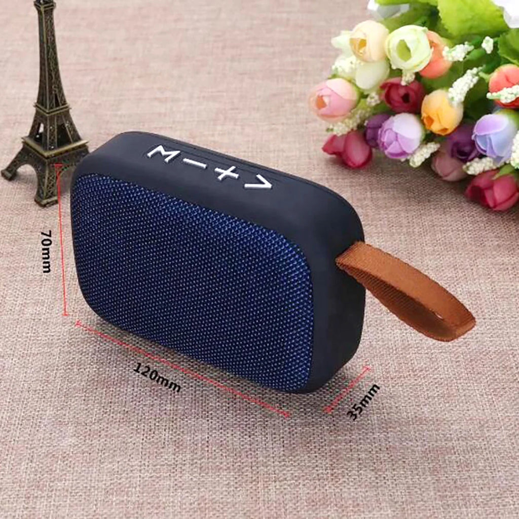 Big Sound. Small Package. — Portable Bluetooth 5.0 Mini Fabric Speaker | 3D Stereo HiFi, TF Card, FM Radio, Rechargeable, 5 Colors