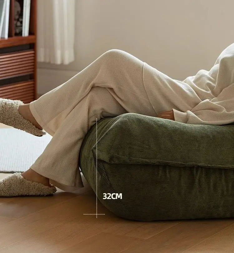 Caterpillar Floor Lounge Chair with Deep Seat