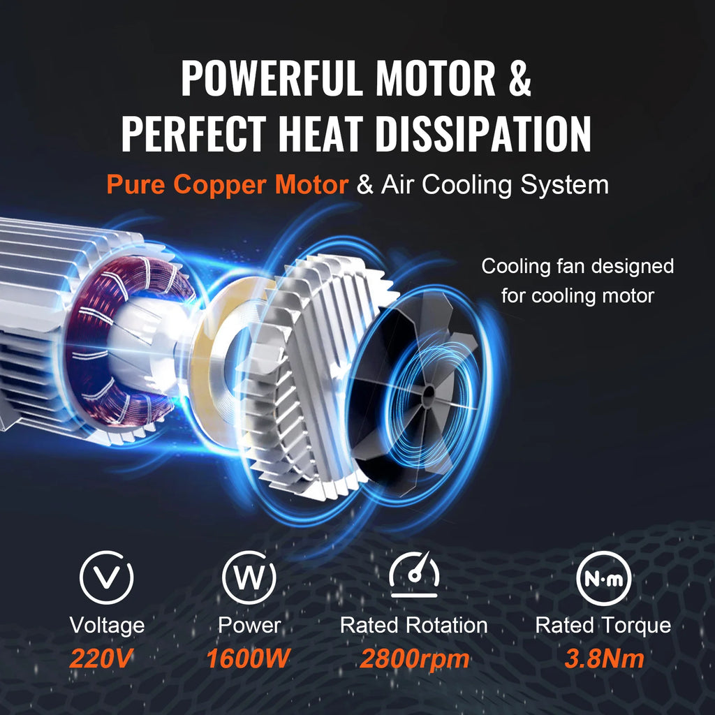 SucceBuy Electric Hoist Lifting Crane — 400-1000kg, Wireless Remote, Pure Copper Motor, CE Certified