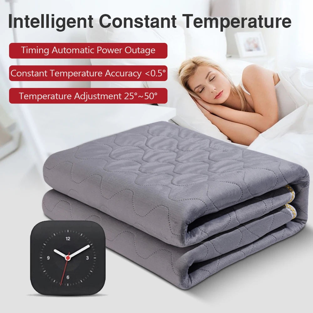 12V Car Electric Heated Blanket – Adjustable Heating Travel Blanket for Car, Camping & Outdoor