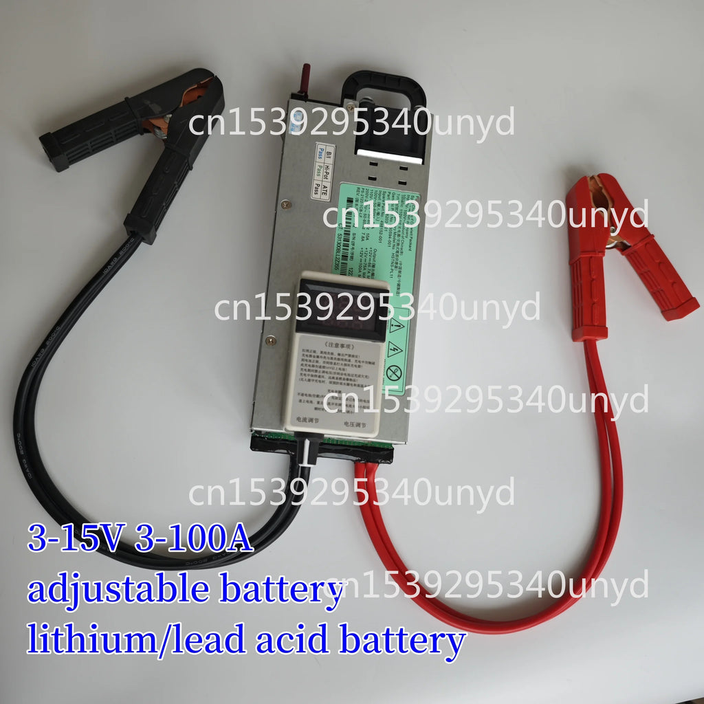 Adjustable 3-15V 3-100A Battery Charger – Lithium Polymer & Lead Acid Universal Charging Station
