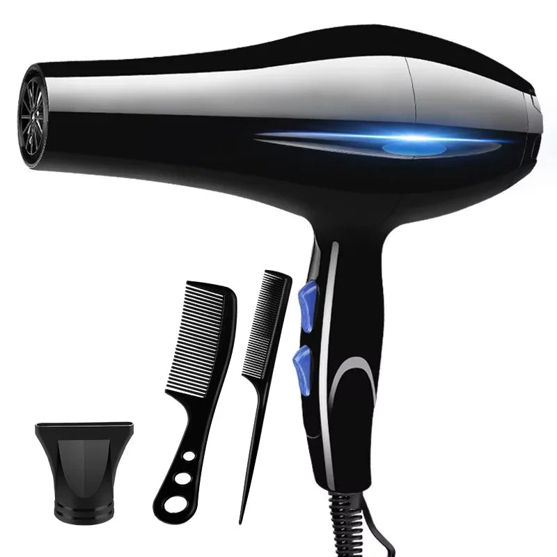 Professional Ionic Hair Dryer 1199W – 3 Heat Settings, Cool Shot, Air Collecting Nozzle