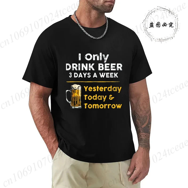 Beer Lover Graphic T-Shirt — Funny Unisex Casual Tee for Men & Women