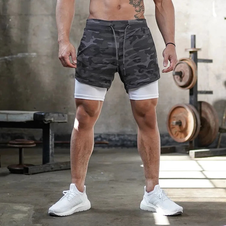 Men's Multi-Pocket Double-Layer Casual Shorts — Utility Everyday Shorts