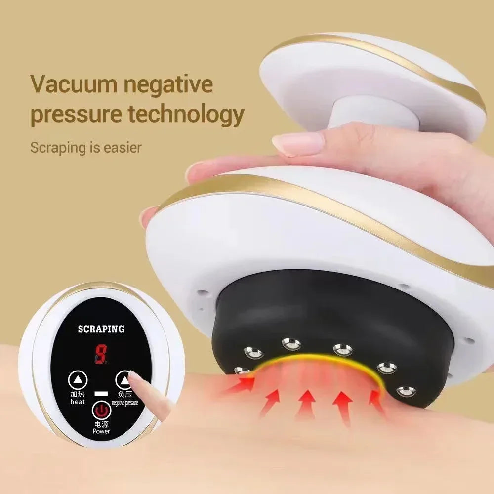 Okayso Electric Anti-Cellulite Massager — Rechargeable Scraping & Suction Cup Body Massager