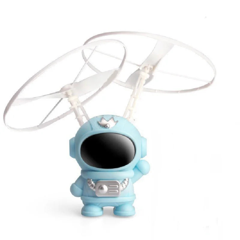 Photoluminescent Astronaut Gyro Flyer – Levitating Tether Retrieval Spacecraft Sensory Toy