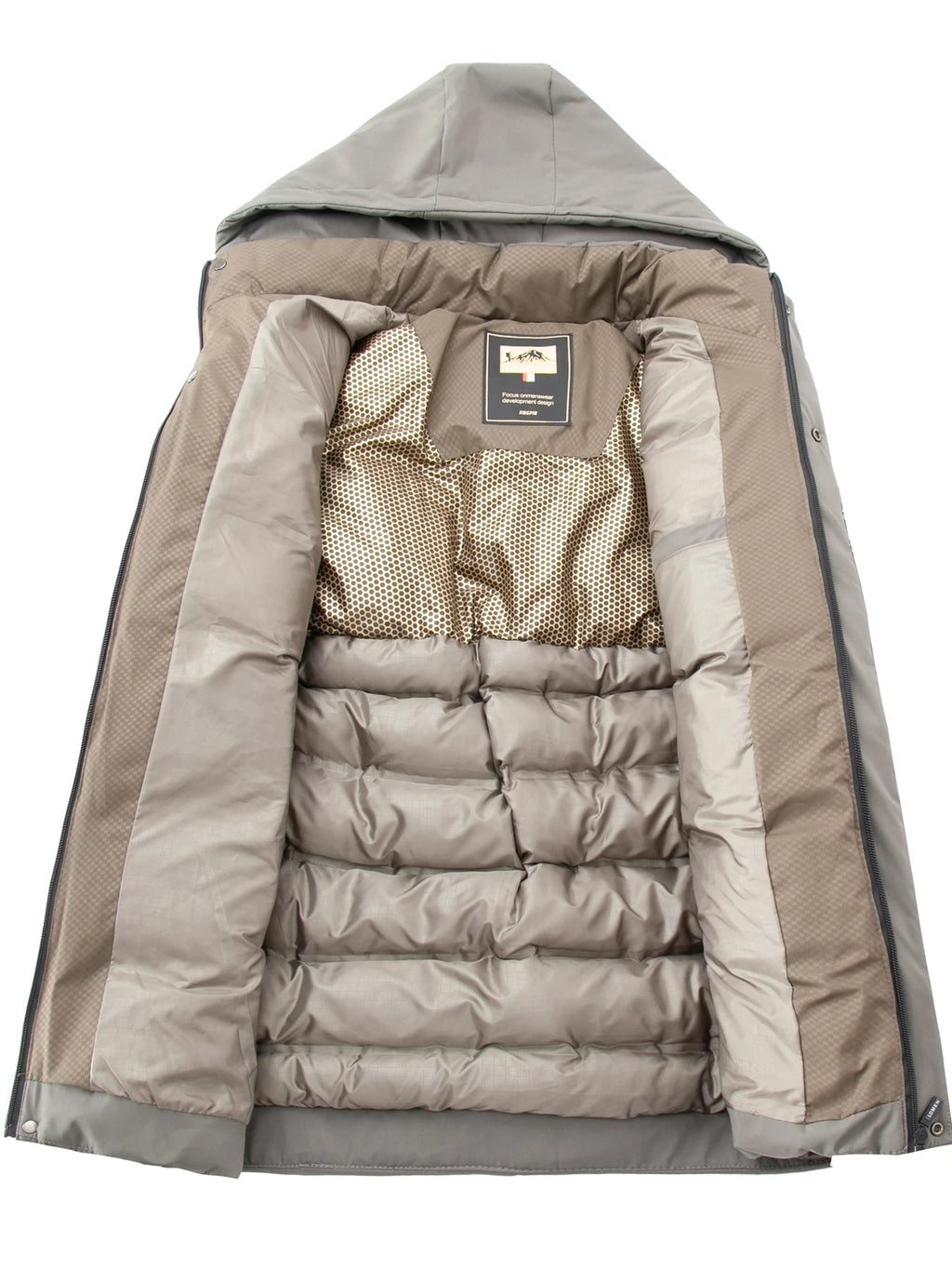 Men's Padded Hooded Jacket – Casual Winter Layer