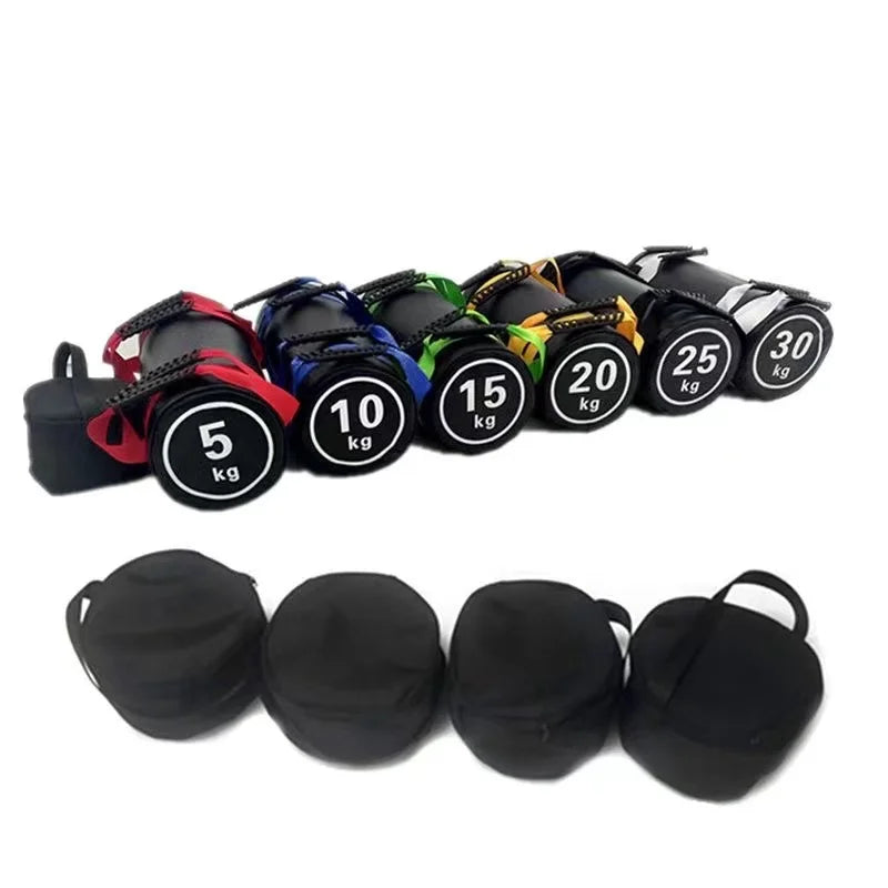 Fitness Sandbag – 5-30kg Unfilled Power Bag for Weight Lifting, Muscle Strength & Functional Training