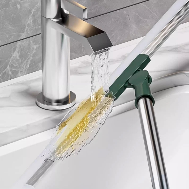 Silicone Broom Wiper Squeegee – Multifunctional Floor, Glass & Mirror Cleaning Scraper