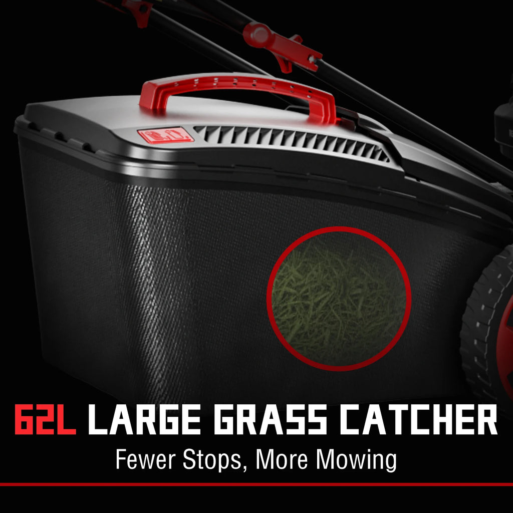 201cc 21-Inch Self-Propelled Gas Lawn Mower | 4-Cycle OHV Engine, 3-in-1 Bagging, Mulching & Side Discharge, 8-Level Height Adjustment
