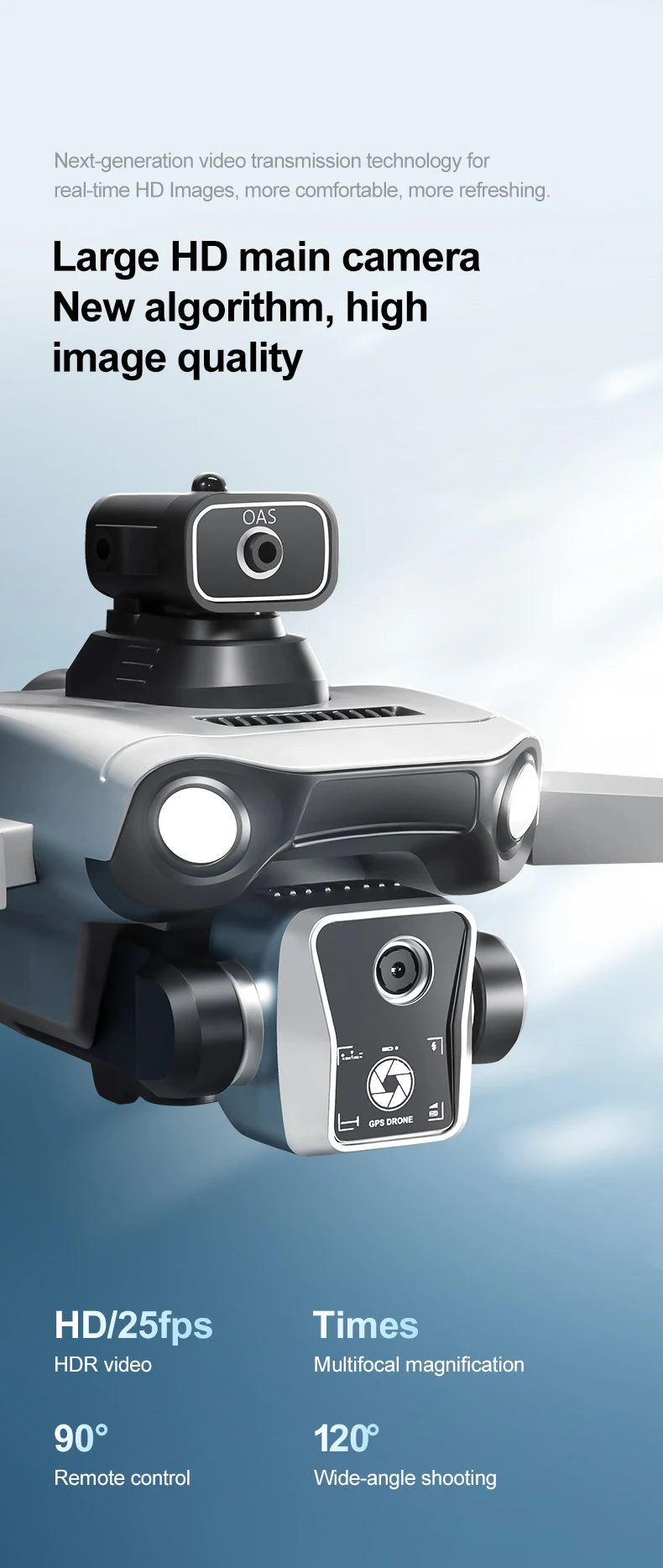 K19 Max Fishing Drone with GPS & 2K Camera
